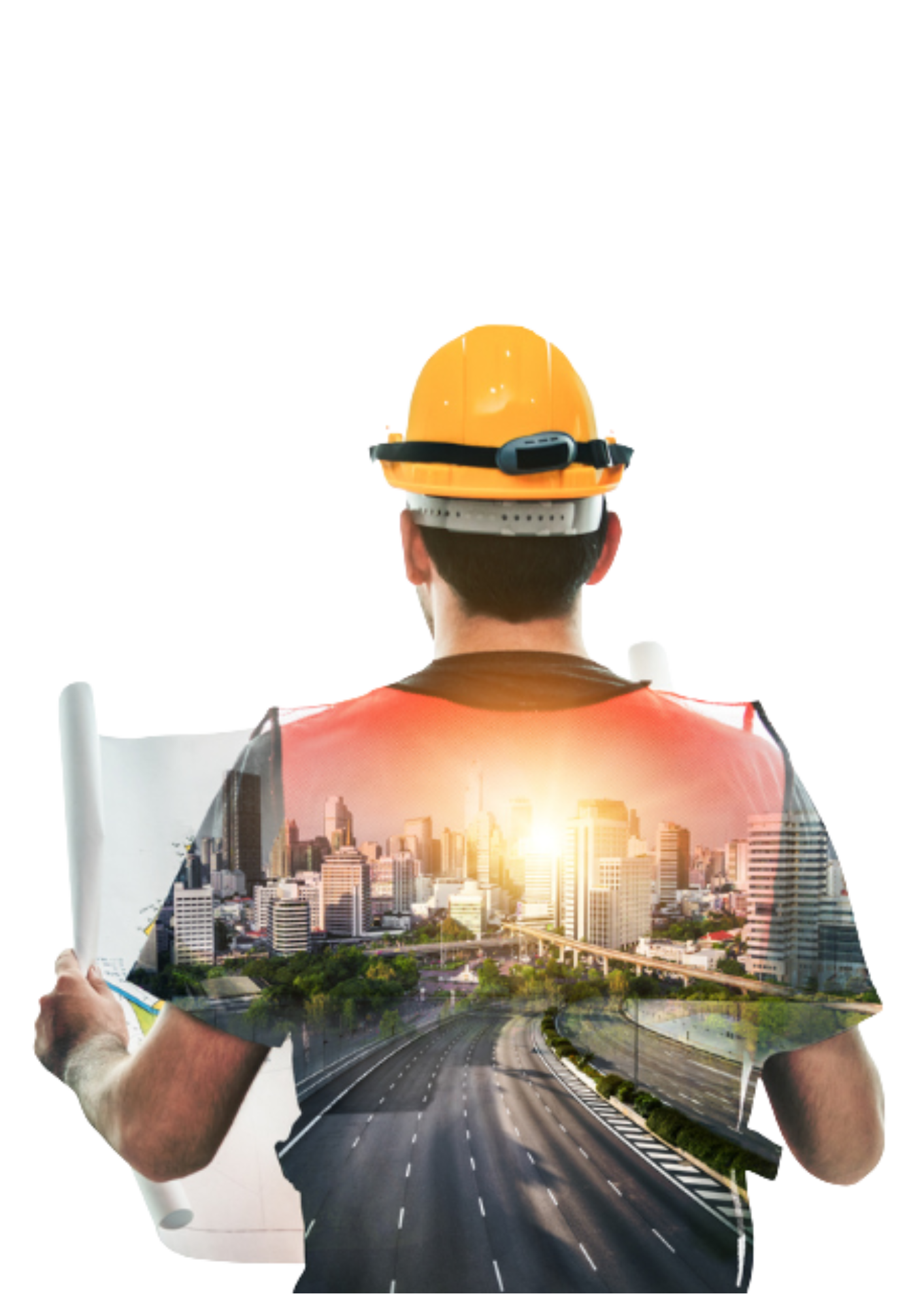 Construction professional hero visual